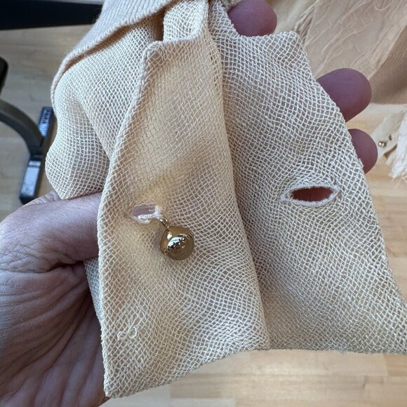 Louis Vuitton Cashmere pullover sweater with button on Accent Vintage (ish) XL - Picture 10 of 14